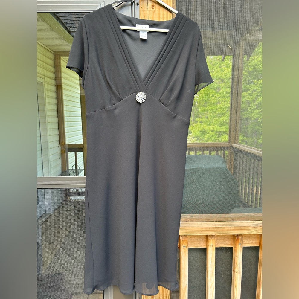 Amanda Lane black formal dress